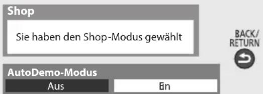 PANASONIC Viera TX-P65VT30J - Zurück zum Auswahlbildschirm für den Betrachtungsmodus - 1