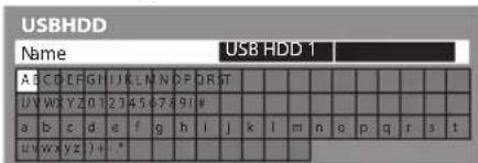 PANASONIC Viera TX-P65VT30J - Der Name für die USB-Festplatte wird automatisch erstellt. Wenn Sie den Namen ändern wollen, wählen Sie [Ja]. - 1