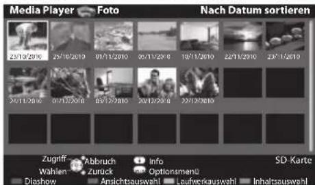 PANASONIC Viera TX-P55VT30J - Wählen Sie eine der sortierten Gruppen aus, um das Miniaturbild dieser Gruppe anzuzeigen - 1