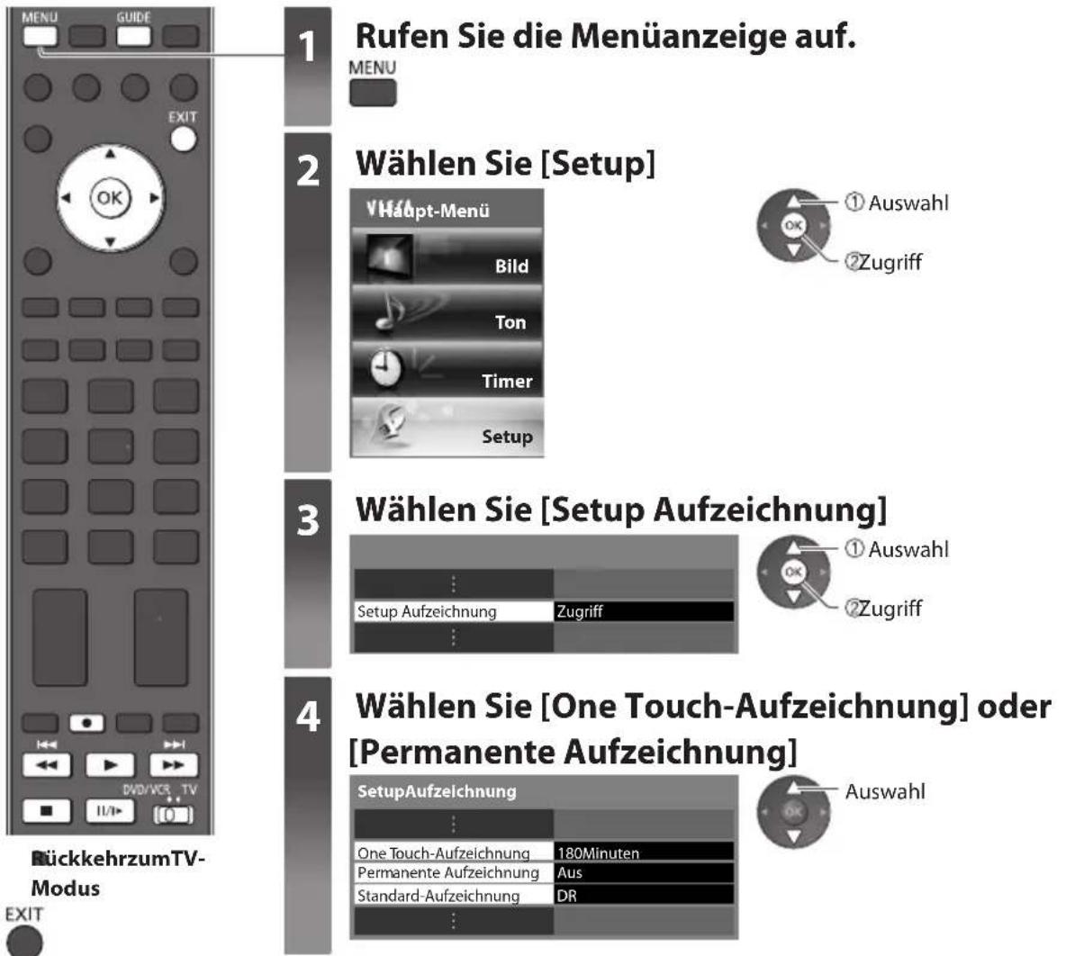 PANASONIC Viera TX-P55VT30J - Aufzeichnung eines Fernsehprogramms auf USB-Festplatte/SD-Karte - 1