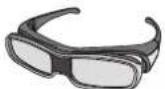 PANASONIC Viera TX-P46VT20E - Aktive 3D Shutterbrille (3D Eyewear) - 1