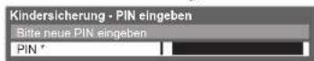 PANASONIC Viera TX-P46VT20E - ① Geben Sie die gewünschte PIN (4-stellige Zahl) ein. - 1