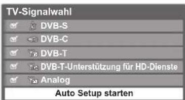 PANASONIC Viera TX-P46VT20E - Wählen Sie „Auto Setup starten“ aus - 1