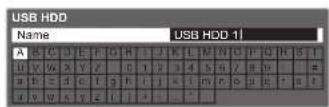 PANASONIC Viera TX-P46VT20E - Registrieren Sie die USB-Festplatte und richten Sie sie ein Geräte-Setup - 12
