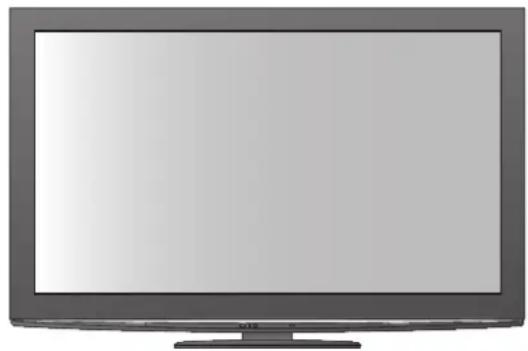 PANASONIC Viera TX-P46VT20E - S-Video / Schwarzweißbild - 1