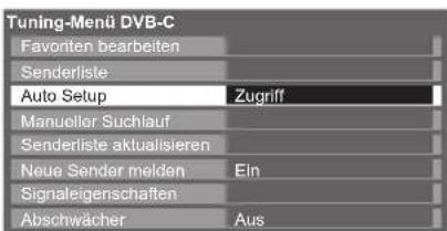 PANASONIC Viera TX-P46VT20E - Wählen Sie „Auto Setup“. - 1