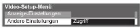 PANASONIC Viera TX-P46VT20E - Video-Setup - 4