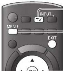 PANASONIC Viera TX-P46VT20E - Setzen Sie das CI-Modul (separat erhältlich) in den CI-Steckplatz ein. - 1