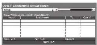 PANASONIC Viera TX-P46VT20E - DVB-Sender automatisch aktualisieren Senderliste aktualisieren - 1