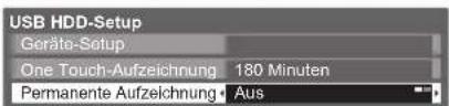 PANASONIC Viera TX-P46VT20E - ■Anhalten von „Permanente Aufzeichnung“ - 1