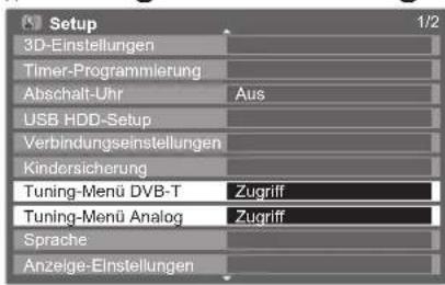 PANASONIC Viera TX-P46VT20E - DVB-T-Programme oder analoge Programme - 5