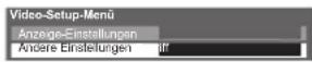 PANASONIC Viera TX-P46VT20E - Foto-Setup (für Fotoinhalte) und Video-Setup (für Videoinhalte) - 5