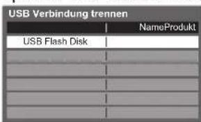 PANASONIC Viera TX-P46VT20E - Entfernen Sie die USB-Einheiten auf sichere Weise - 4