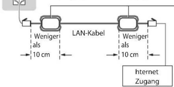 PANASONIC Viera TX-P50ST33E - ■ Anschluss an die Netzwerkumgebung (Netzwerkanschlüsse) - 2