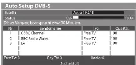 PANASONIC Viera TX-P46ST33E - Start Auto Setup (Die Einstellungen werden automatisch vorgenommen) - 4