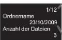 PANASONIC Viera TX-P42X25ES - ■Sortieren nach Ordner, Aufnahmedatum oder -monat - 10