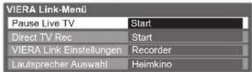 PANASONIC Viera TX-P42X25ES - Wählen Sie „Pause Live TV“, und pausieren Sie das Programm. - 1