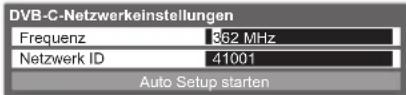 PANASONIC Viera TX-P42X25ES - Die automatische Einrichtung ist abhängig vom gewählten Land verschieden. - 1