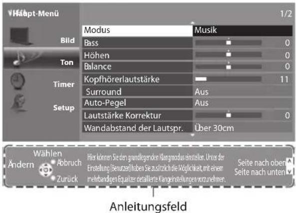 PANASONIC Viera TX-P42ST33ES - Anleitungsfeld - 1