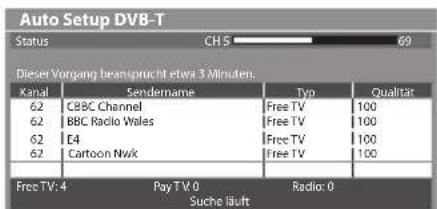 PANASONIC Viera TX-P42ST33ES - Start Auto Setup (Die Einstellungen werden automatisch vorgenommen) - 3