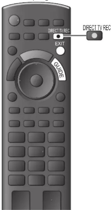 PANASONIC Viera TX-P37X25E - Direkte TV-Aufzeichnung – Aufzeichnung des laufenden Fernsehprogramms - 1
