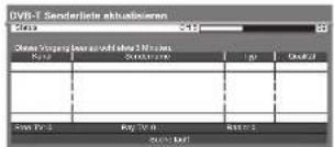 PANASONIC Viera TX-P37X25E - DVB-Sender automatisch aktualisieren Senderliste aktualisieren - 1
