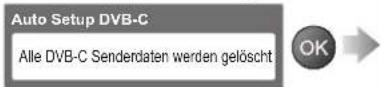 PANASONIC Viera TX-P37X25E - Starten Sie die automatische Senderabstimmung. - 1