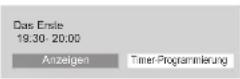 PANASONIC Viera TX-P37X25E - Timer-Programmierung (DVB-Modus) - 4