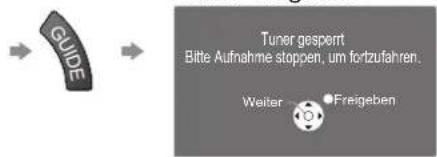 PANASONIC Viera TX-P37X25ES - Beenden der Aufzeichnung - 3