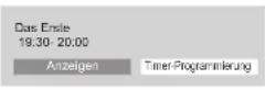 PANASONIC Viera TX-P37X25ES - Timer-Programmierung (DVB-Modus) - 4