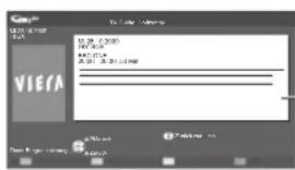 PANASONIC Viera TX-P37X25ES - Details zum gewähltenProgramm anzeigen (DVB-Modus) - 3