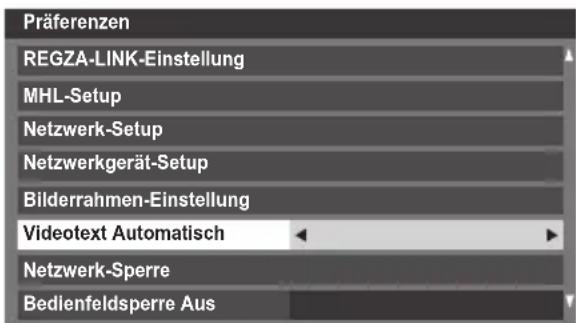 TOSHIBA Regza 42YL875 - Auswahl des Anzeigemodus - 3