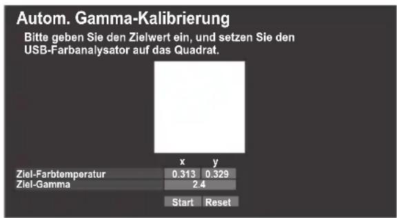 TOSHIBA Regza 42YL875 - Gamma-Kalibrierung - 1