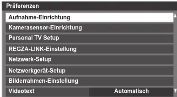 TOSHIBA Regza 42YL875 - Einstellung der Aufnahmedauer für One-Touch- Aufnahme - 1