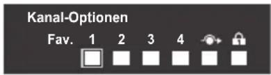TOSHIBA Regza 42YL875 - Wählen von Lieblingskanälen - 1
