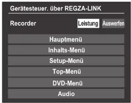 TOSHIBA Regza 42YL875 - REGZA-LINK-Gerätesteuerung - 1