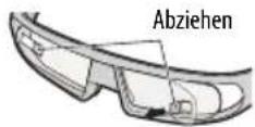 TOSHIBA Regza 42YL875 - Einstellen der 3-D-Brille: - 1
