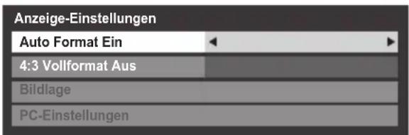 TOSHIBA Regza 42YL875 - Automatische Formateinstellung (Breitbild) - 1
