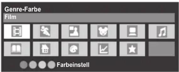 TOSHIBA Regza 42YL875 - Um eine Sendung, die Sie aufnehmen wollen zu suchen und festzulegen verwenden Sie Genre-Suche - 1