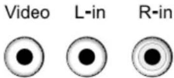 XORO HTL 5570 3D - AV-IN - 1