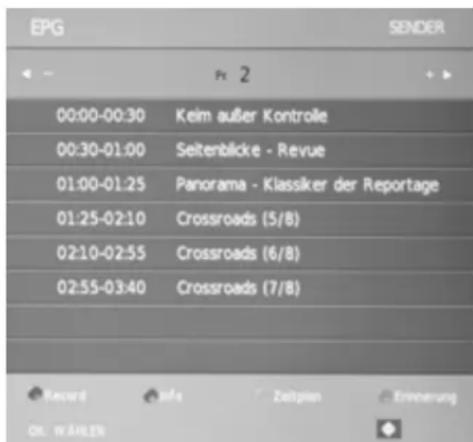 XORO HTL 5570 3D - Umschalten der Ansicht - 1