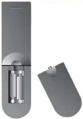 XORO HTL 2435 HD - Hinweise zu den Batterien - 1