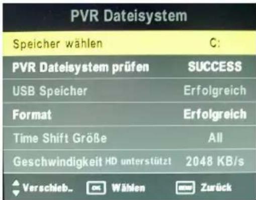XORO HTC 1536D - Geschwindigkeit (Speed) - 2