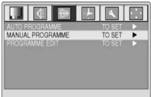 SCHAUB LORENZ LTW20-83H2-6 - Manuelle Programmeinstellung - 1