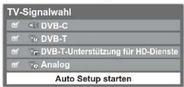 PANASONIC Viera TX-L40S20E - Wählen Sie „Auto Setup starten“ aus - 1