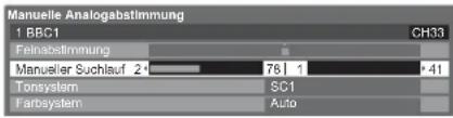 PANASONIC Viera TX-L40S20E - ■Manueller Suchlauf - 1