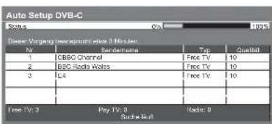 PANASONIC Viera TX-L37S20E - Starten Sie die automatische Senderabstimmung. - 3