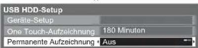 PANASONIC Viera TX-L37GW20 - ■Anhalten von „Permanente Aufzeichnung“ - 1