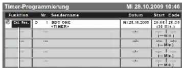 PANASONIC Viera TX-L37GW20 - Timer-Programmierung (DVB-Modus) - 3