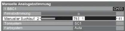 PANASONIC Viera TX-L37GW20 - ■Manueller Suchlauf - 1